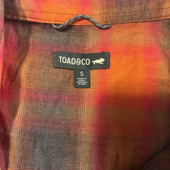 Toad&Co Re-Form Flannel Plaid Shirtdress - Picture 5 of 9